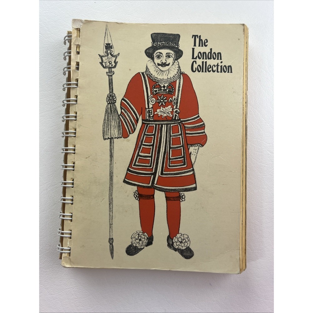 Vintage Cookbook Petroleum Wives Club of London The London Collection 1980